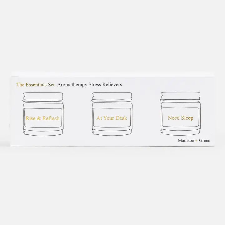 "The Essentials" Set of Three Aromatherapy Inhalers