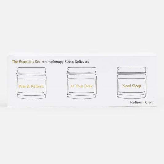 "The Essentials" Set of Three Aromatherapy Inhalers