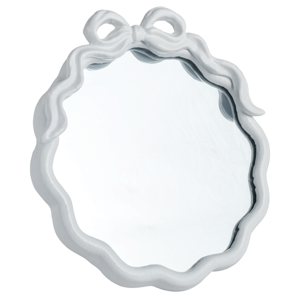 Wave Border Mini Bow Mirror