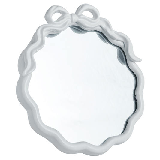 Wave Border Mini Bow Mirror