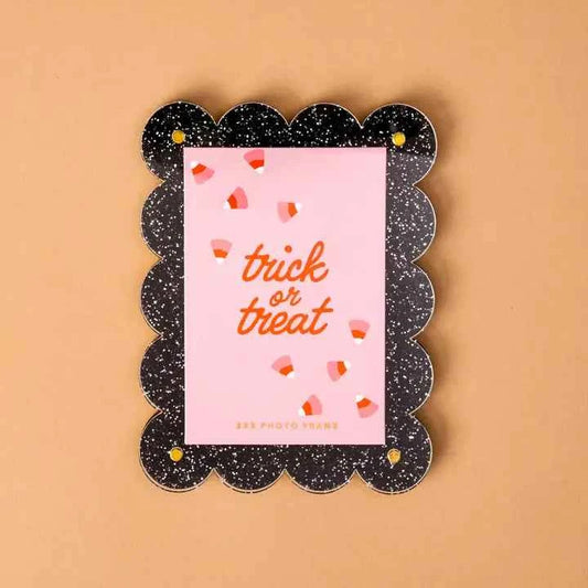 Mini Acrylic Picture Frame Magnet-Trick or Treat