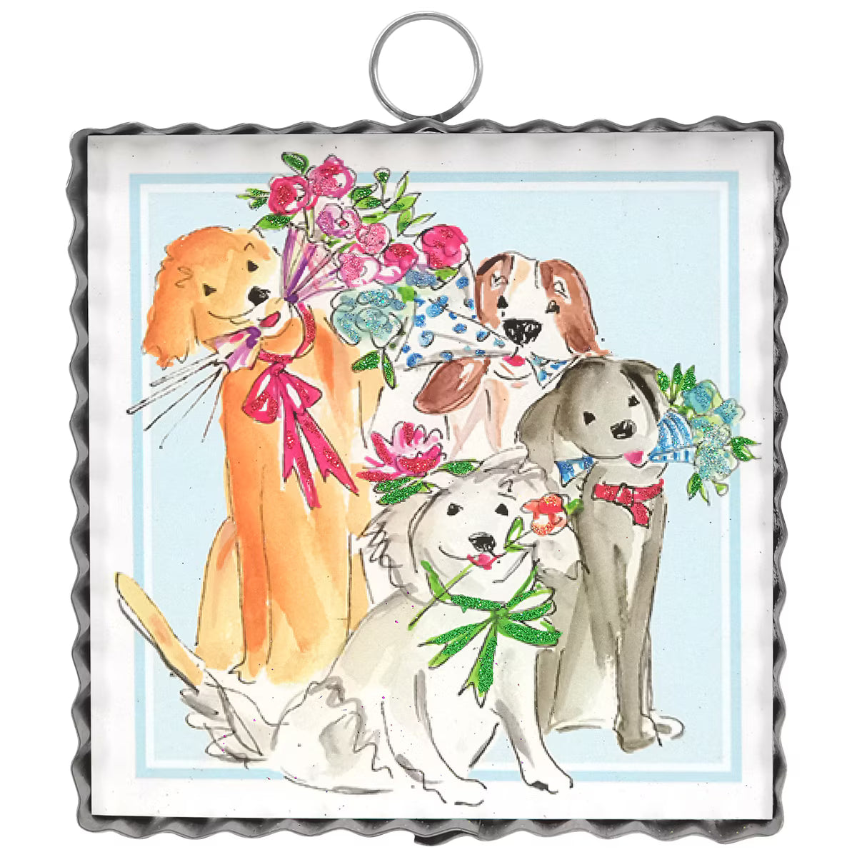 Mini Art Mothers Day Pups