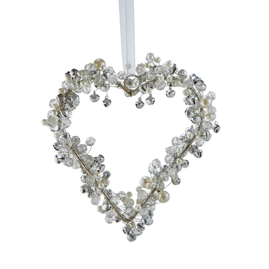 Beaded Heart Ornament