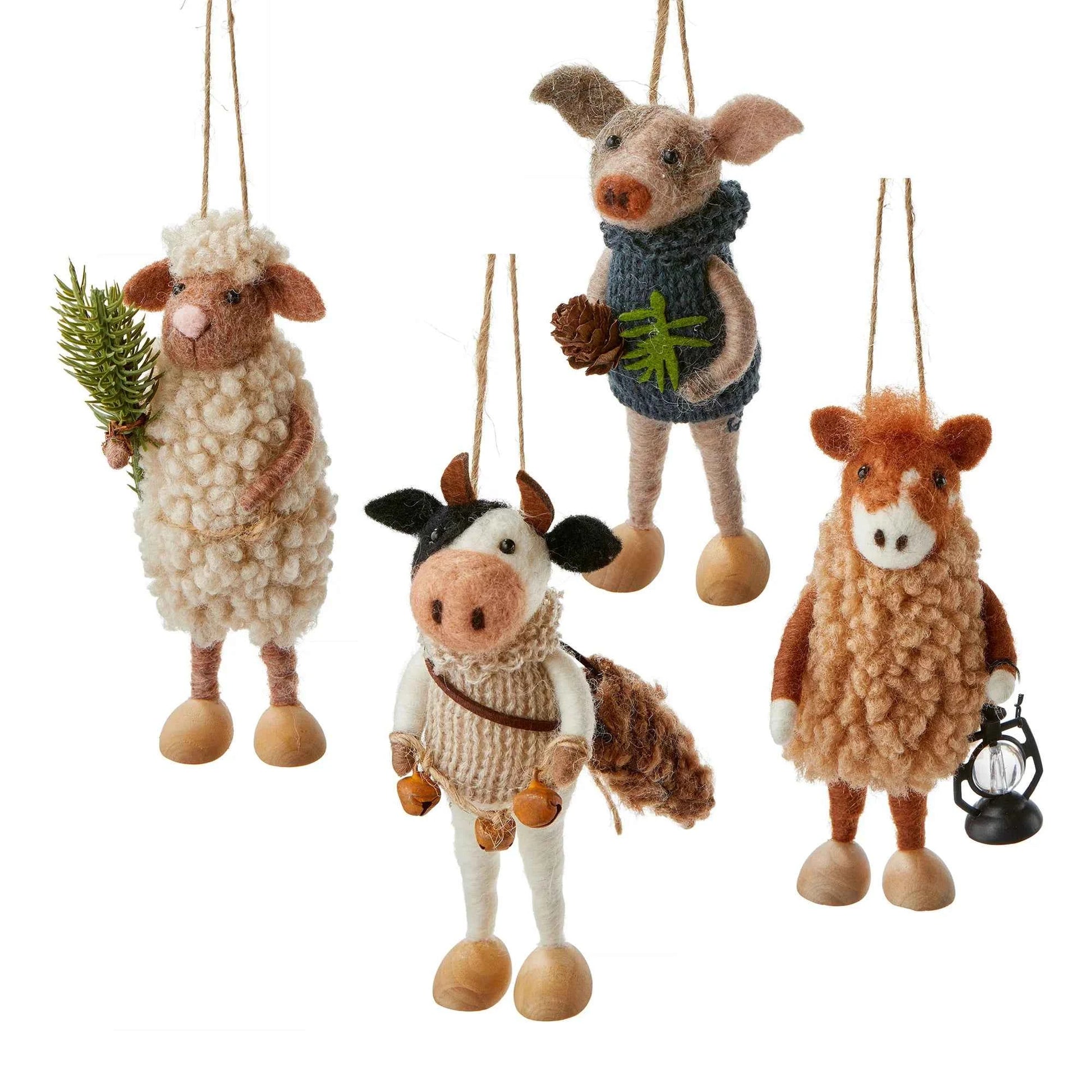 Barn Animal Ornament Assorted