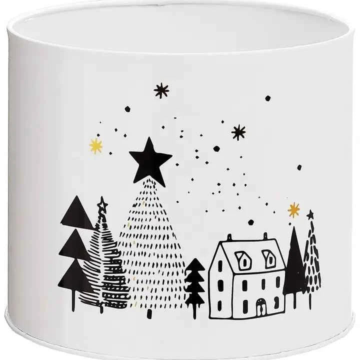 Planter Xmas Decor 6''