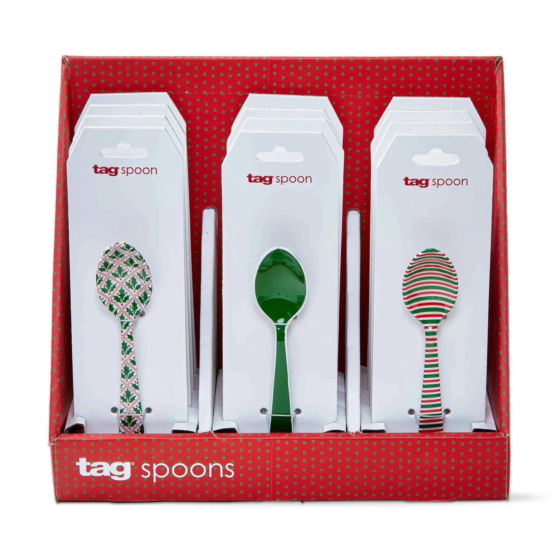 Wonderful Christmas Enamel Spoon - Assorted
