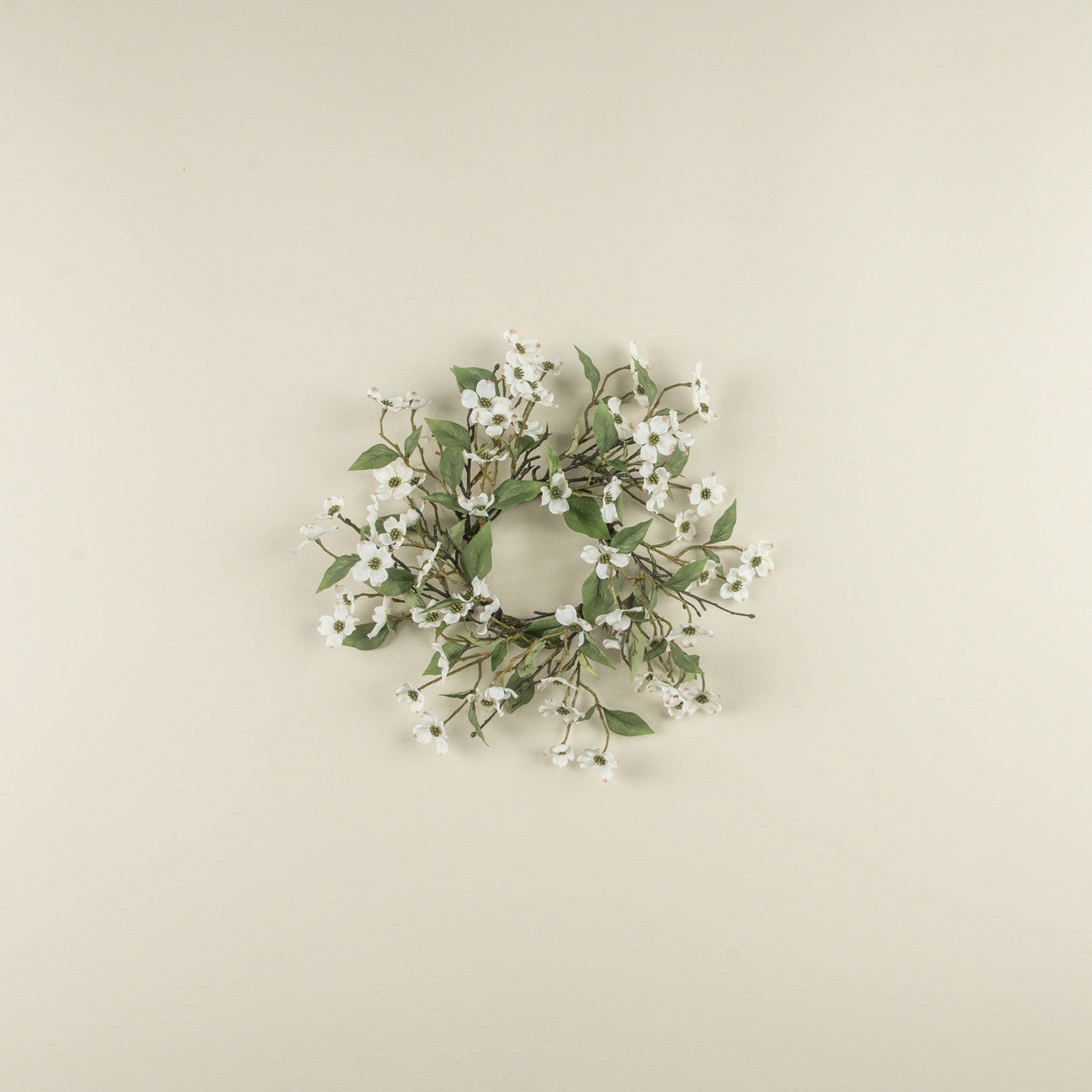 15" DOGWOOD CANDLE RING