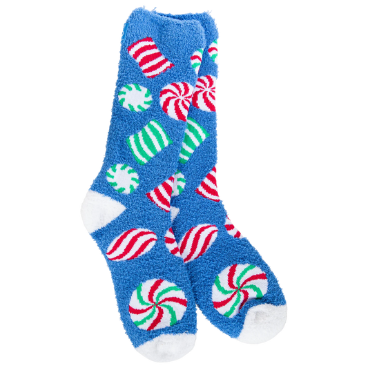 Cozy Crew Socks - Hard Candy