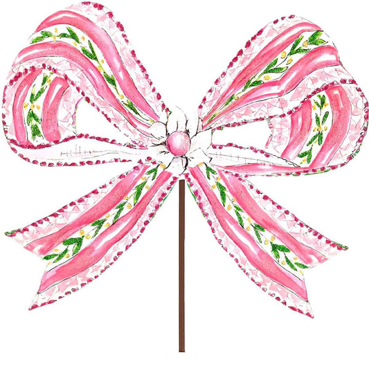 Wild Poppies Bow