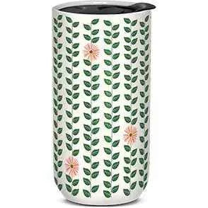 Green Garden Vines Double Wall Travel Mug