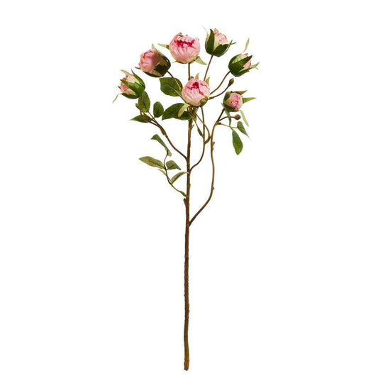 20.5" Coral Rose Spray