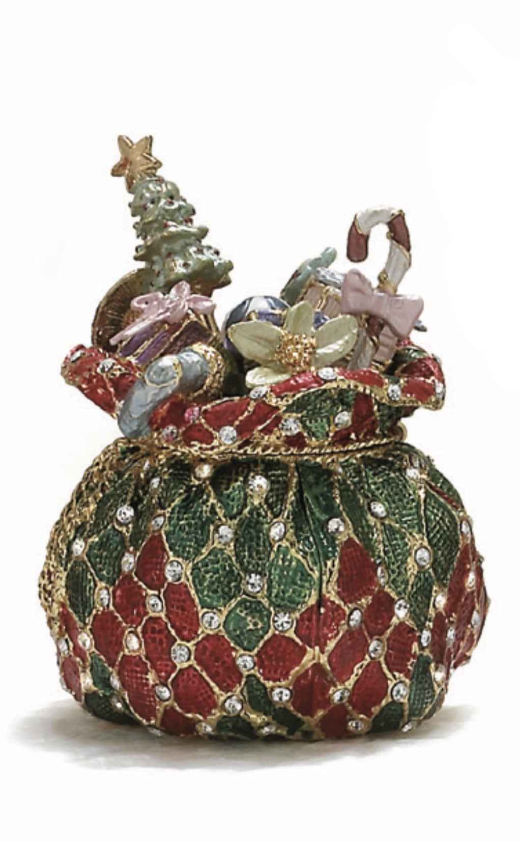 Christmas Toy Sack Trinket Box