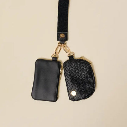 Dynamic Duo Pouch Luxe Wristlet
