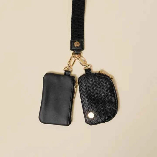 Dynamic Duo Pouch Luxe Wristlet