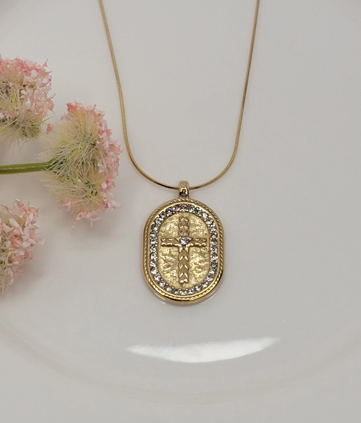 Antique Cross Design Pendant     (17)
