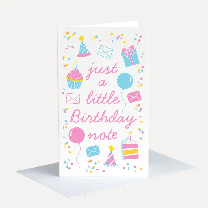 Little Birthday -10 Mini Notes