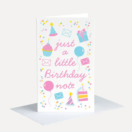 Little Birthday -10 Mini Notes