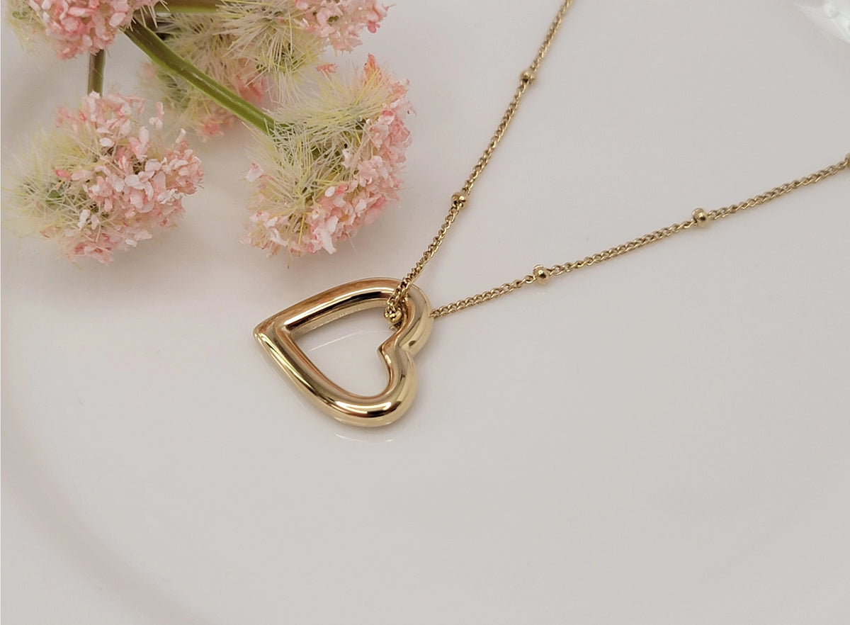 Heart Pendant -Stainless Steel