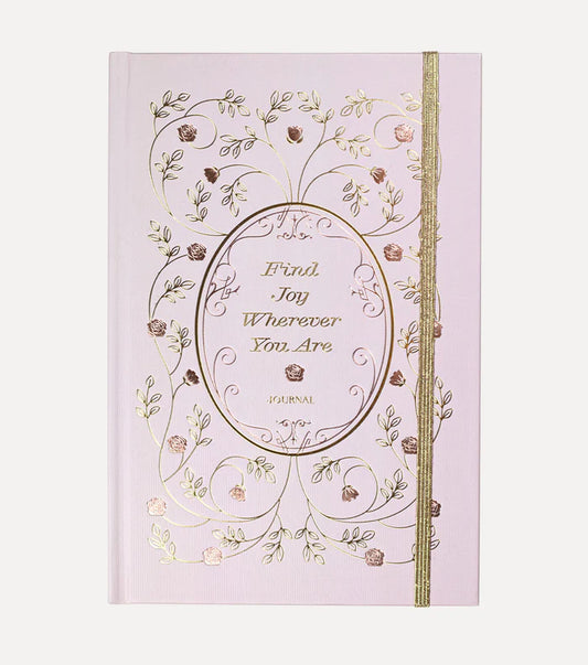 Vintage Moroccan Rose Hardbound Journal