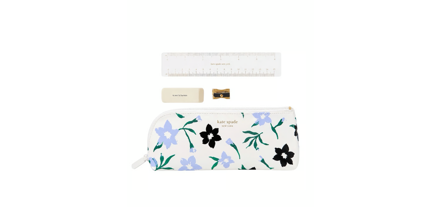 Kate Spade New York Pencil Case, Graceful Floral