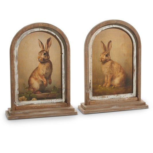 18" Vintage Rabbit Framed Print-sold separately