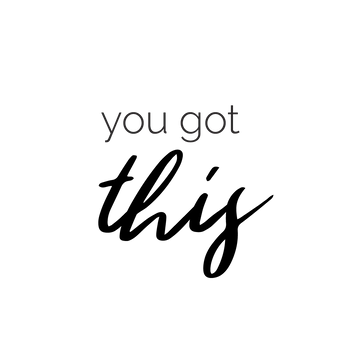 Coaster-You Got This