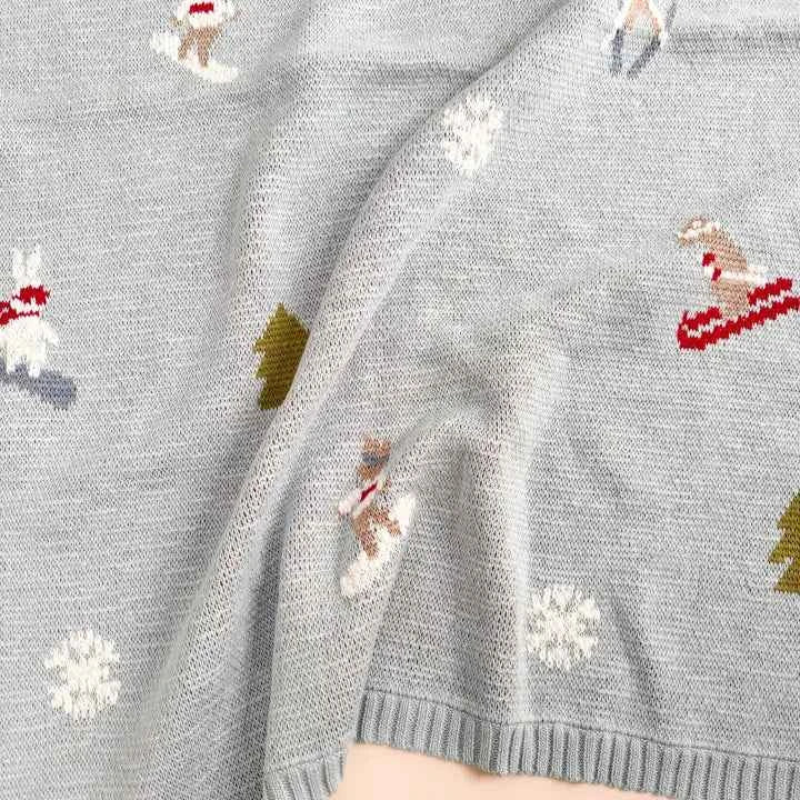 Blanket Ski Cotton Baby Snowboard
