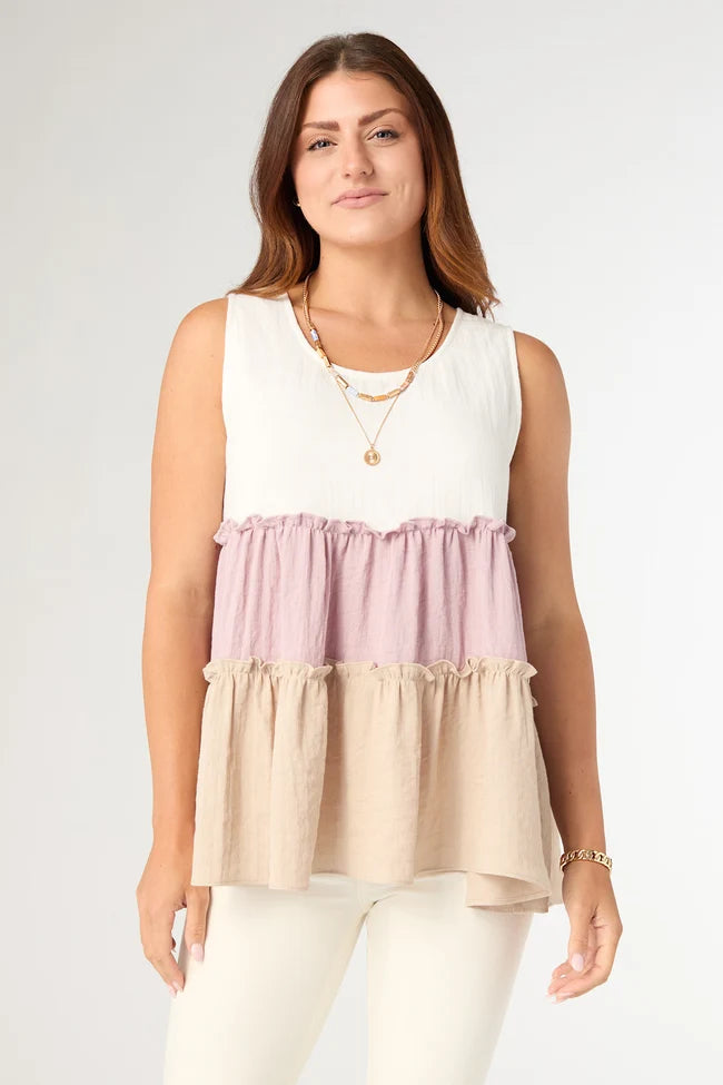 Jennifer Tiered Tank Top