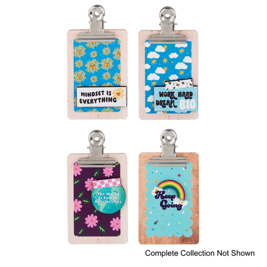 Mini Clipboard Plaques with Ease (assorted, sold separately)