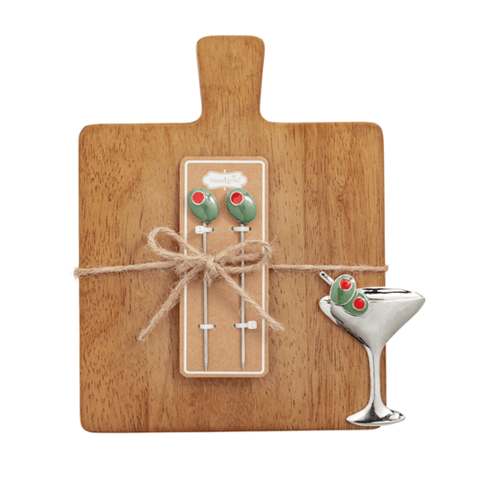 Martini Wood Cocktail Board