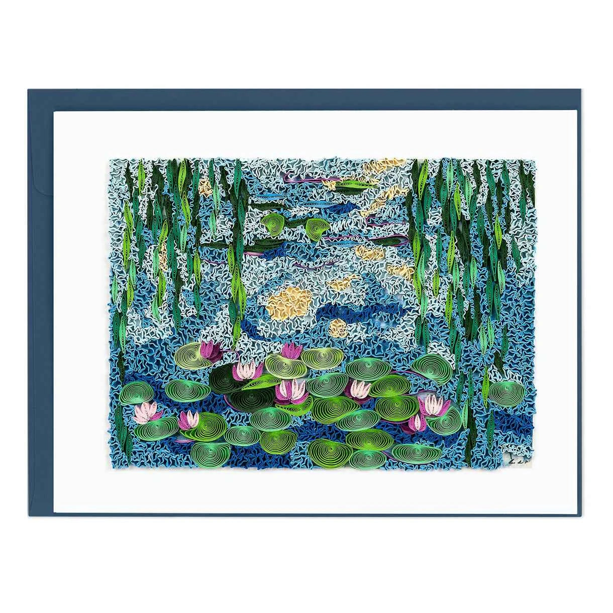 Lilies-Quilling Card