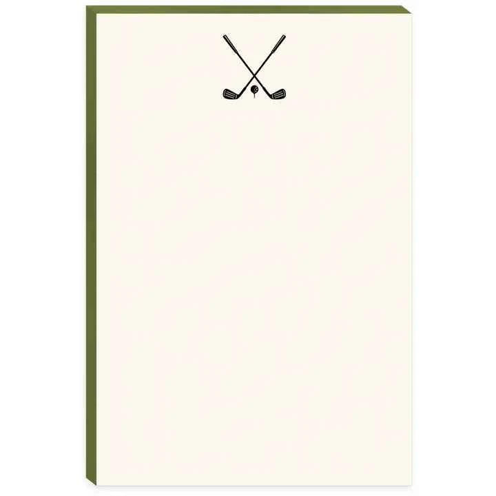 Sporting Goods Golf Notepad