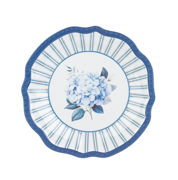 Watercolor Hydrangea Salad Plate