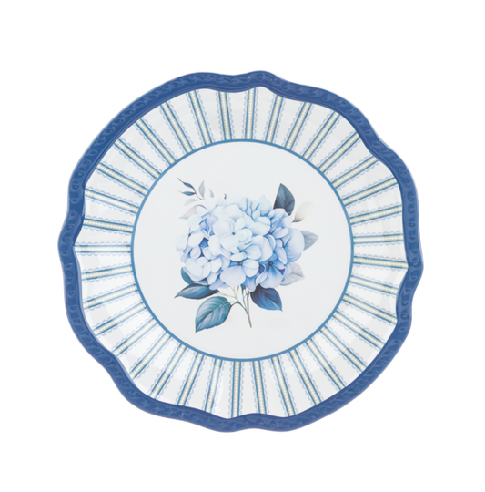 Watercolor Hydrangea Salad Plate
