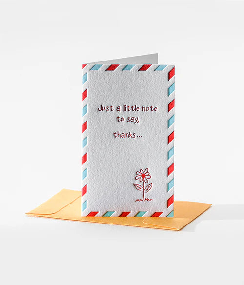 Old School Note -Thanks