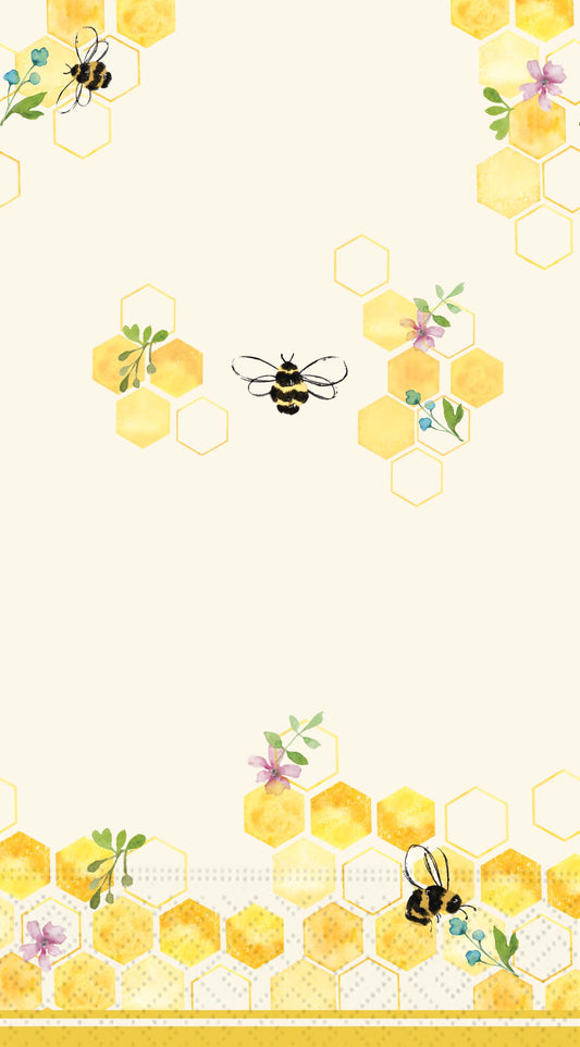 Bumble and Bloom Guest Napkin