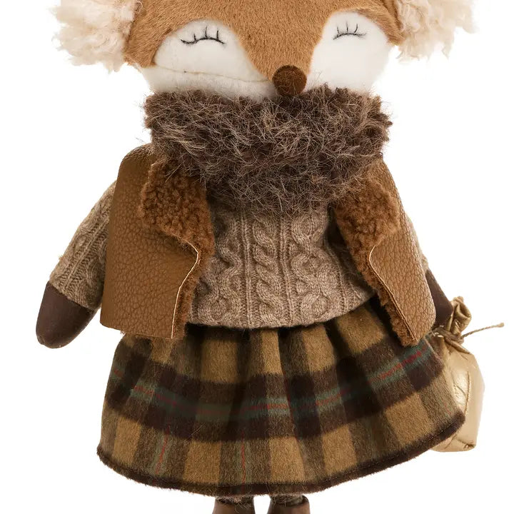 Fox Girl with Ear Muff 12X16.5