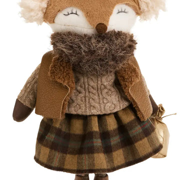 Fox Girl with Ear Muff 12X16.5