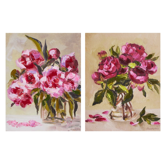 16" Rosy Whispers Wall Art-sold separately