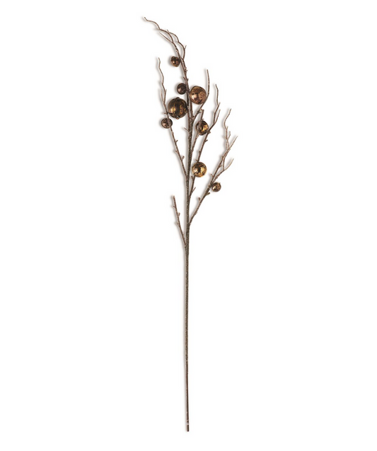 Brown Jingle Bell Stem-36"