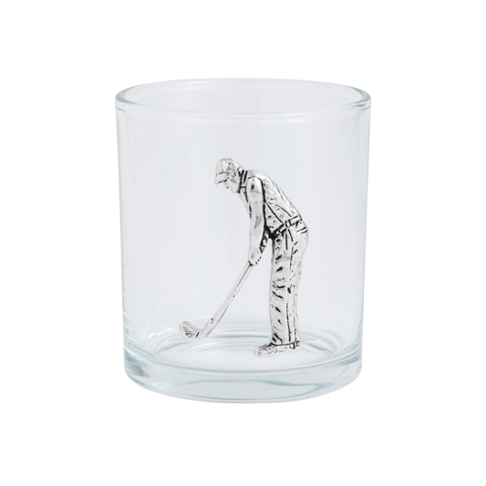 Golfer Icon Dof Glass