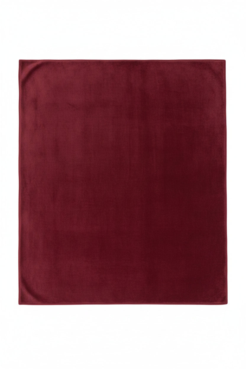 Burgundy Throw 50 x 60