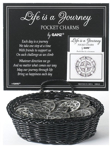 Life is a Journey Pocket Charms