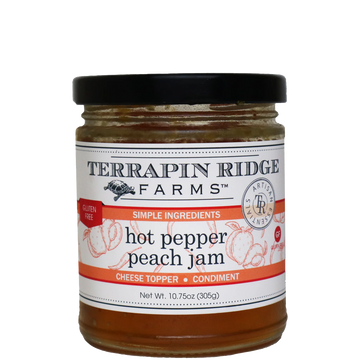 Hot Pepper Peach Jam 10.75 oz.