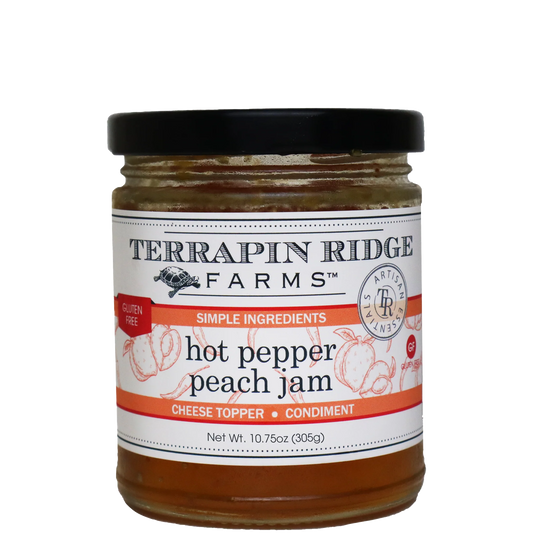 Hot Pepper Peach Jam 10.75 oz.