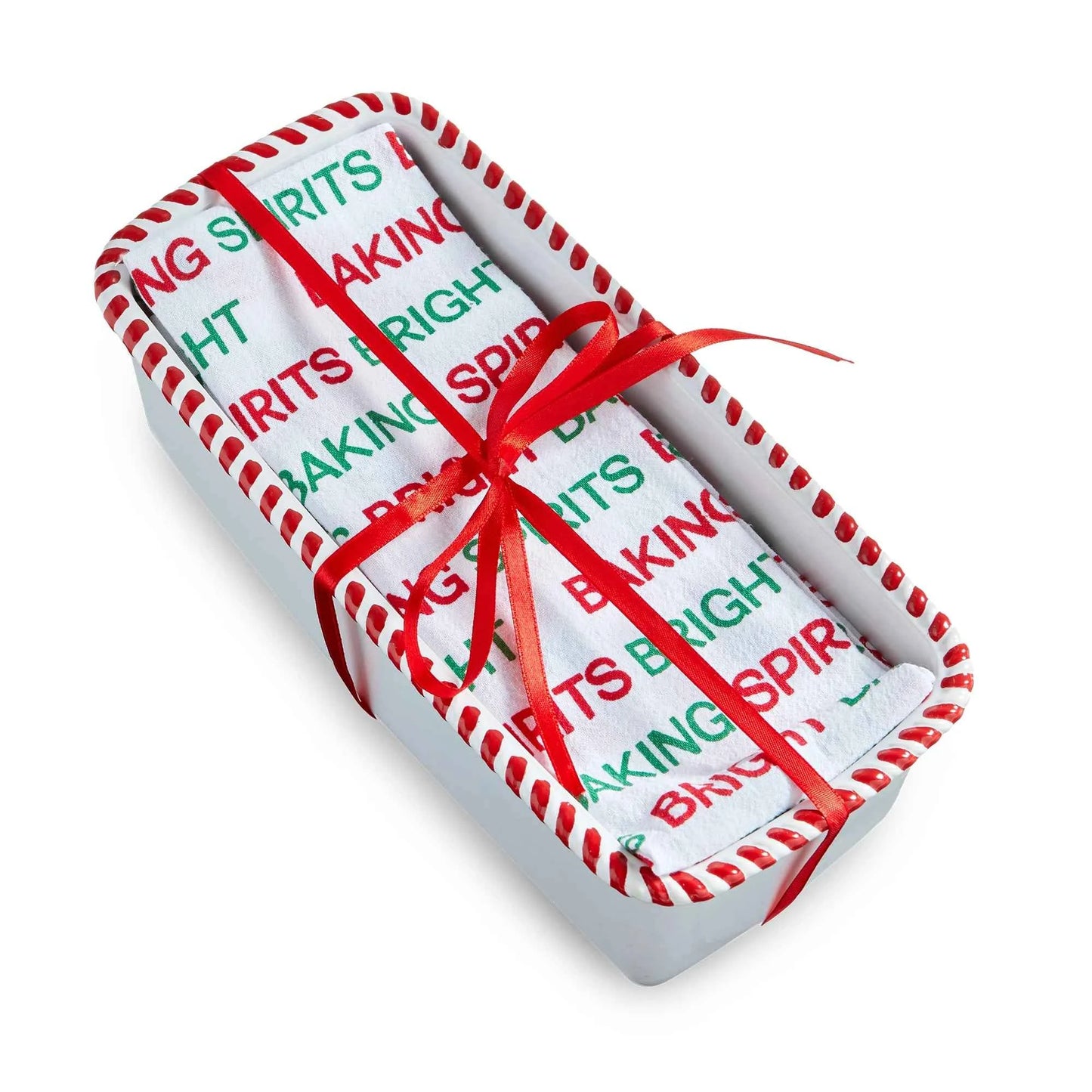 Sweetest Christmas Loaf Pan & Dishtowel Set