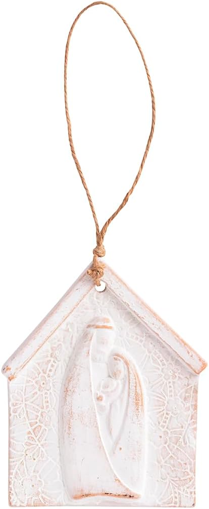 Family Embrace Nativity Ornament