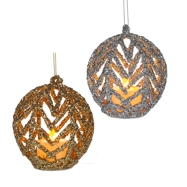 Glitter Lace Ornament-LED