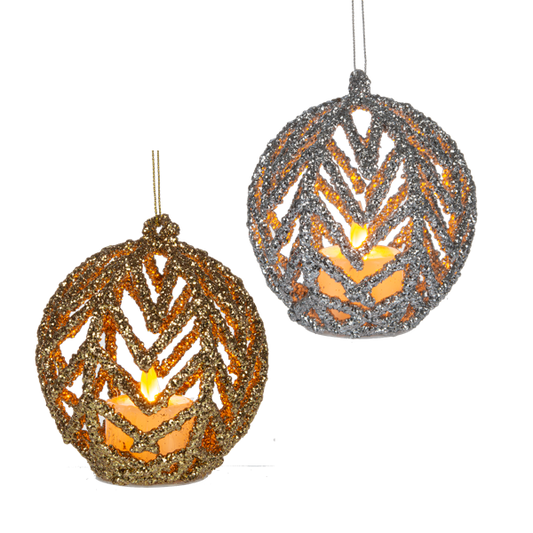 Glitter Lace Ornament-LED
