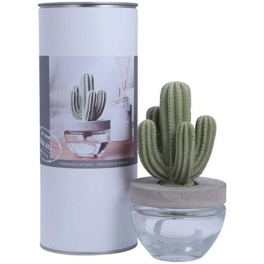 Cactus Ceramic Diffuser -Cutting Grass